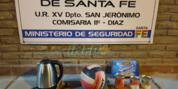 Robo en la escuela rural de Díaz: recuperaron elementos e investigan a un joven del pueblo
