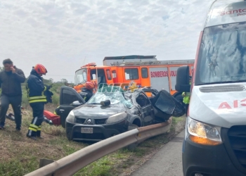 Oliveros: grave accidente con un nene y dos mayores heridos