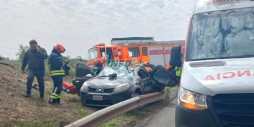 Oliveros: grave accidente con un nene y dos mayores heridos