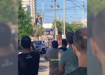 Un operario de la región recibió una tremenda descarga y está grave