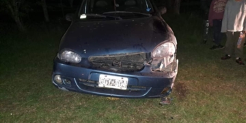 Fue a ver a Juniors ante Sportivo en San Genaro y le chocaron el auto: pide encontrar al responsable