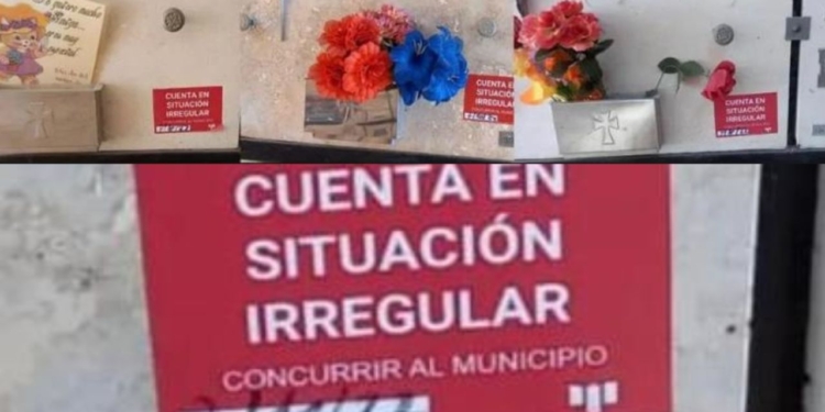 Totoras: un curioso reclamo en el cementerio y un pedido de disculpas