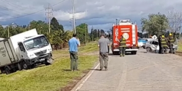 Una mujer policía falleció en un choque fatal en Aldao