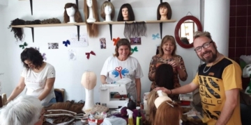 Día contra el Cáncer de Mama y solidaridad: el proyecto de pelucas de San Lorenzo