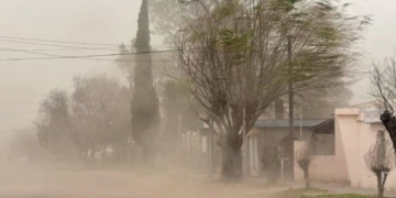 Alerta por vientos fuertes para este sábado