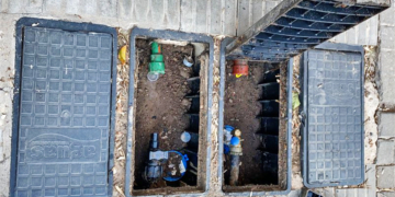 Robaron medidores de agua, los liberaron e intentaron robar medidores de gas
