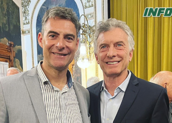 El presidente de Villa Eloisa estuvo junto a Mauricio Macri: «Nos une un gran afecto»