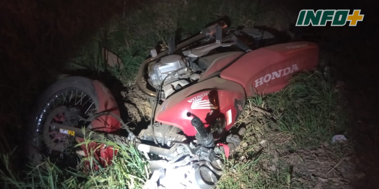 Un joven de San Genaro cayó de su moto y fue hospitalizado en terapia intensiva