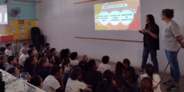 Alumnos de Oliveros y Barrancas realizaron actividades junto a Parques Nacionales