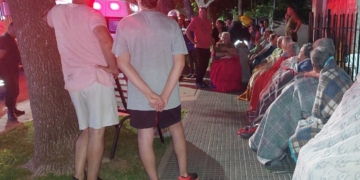 Incendio en San Genaro: Marconcini agradeció a todos por el rescate de las 15 personas