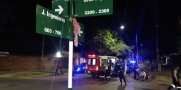 Un vecino de Serodino sufrió un accidente en San Lorenzo