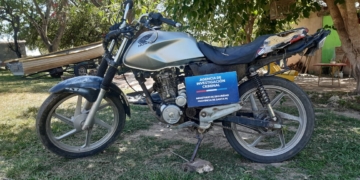 Allanamiento en Gaboto: vendían por Facebook una moto robada y fue recuperada