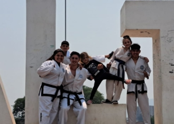 Regreso con medallas: taekwondistas de Monje y Oliveros compitieron en el Sudamericano