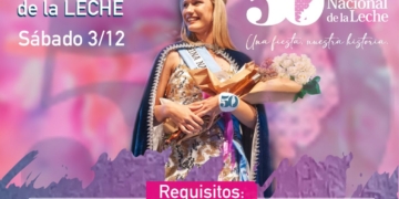 Convocan a postularse a Reina Nacional de la Leche: deben presentar un proyecto social