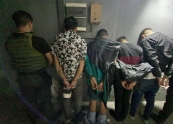 Cuatro detenidos tras balear una casa en San Lorenzo y tirotearse con la policía