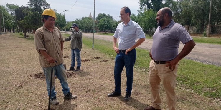 Andino: comenzó la construcción de la nueva escuela secundaria