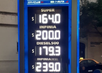 Nuevo aumento de combustibles: la nafta premium ya cuesta 200 pesos