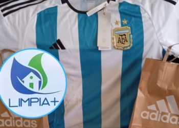 A una semana del mundial, Limpia+ sortea 2 camisetas de la selección!