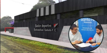 Presentaron un ambicioso proyecto para el polideportivo del Club Sebastián Gaboto