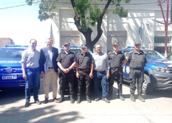 Andino, Oliveros y Salto Grande recibieron nuevos móviles policiales