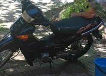 San Genaro: le robaron la moto que usa para trabajar y pide ayuda para recuperarla