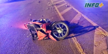 Murió un joven motociclista al chocar contra una columna en Ruta 11