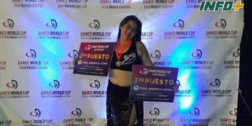 Joven macielense logró subir al podio en el mundial de Danzas en Mendoza