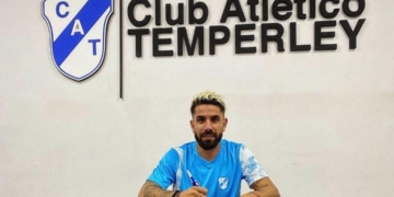 El oliverense Pato Cucchi firmó con Temperley: «Estoy muy contento»