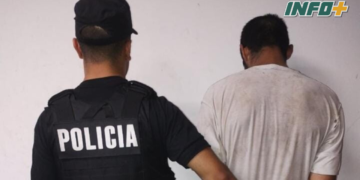 Fueron descubiertos robando y se arrojaron a un arroyo para no ser detenidos