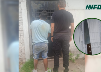 Un vecino de Timbúes amenazó a otro con una cuchilla y fue detenido