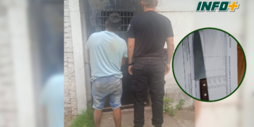 Un vecino de Timbúes amenazó a otro con una cuchilla y fue detenido