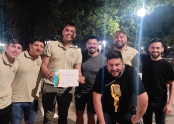 Artistas de Gaboto y Maciel por primera vez en el escenario del Pre Diamante