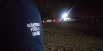 Un vecino de Andino se electrocutó y cayó de una escalera: fue trasladado