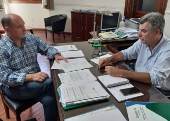 Cattaneo se reunió con Freyre en busca de más obras para Clarke
