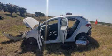 Una familia de Uruguay sufrió lesiones al accidentarse en autopista