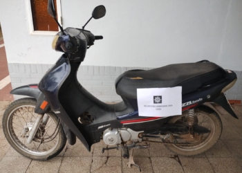 Recuperaron en San Genaro una moto que había sido robada