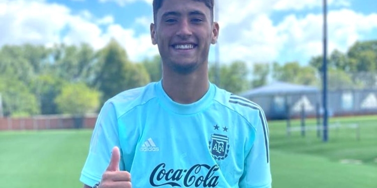 Confirmado: Véliz jugará el Sudamericano Sub 20 con la Selección Argentina