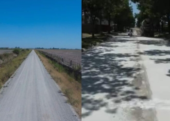 Más obras en San Genaro: ripio en el camino de Campo Mauro y una nueva calle pavimentada