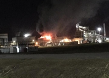 Explotó una caldera y se produjo un incendio en Cofco Timbúes