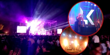 Un éxito: La Konga cerró con su magia la «Noche de Reyes» de Totoras