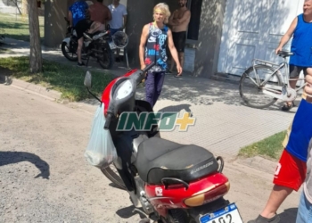 Tres personas heridas en dos accidentes en moto ocurridos en Maciel y Monje