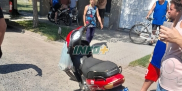 Tres personas heridas en dos accidentes en moto ocurridos en Maciel y Monje