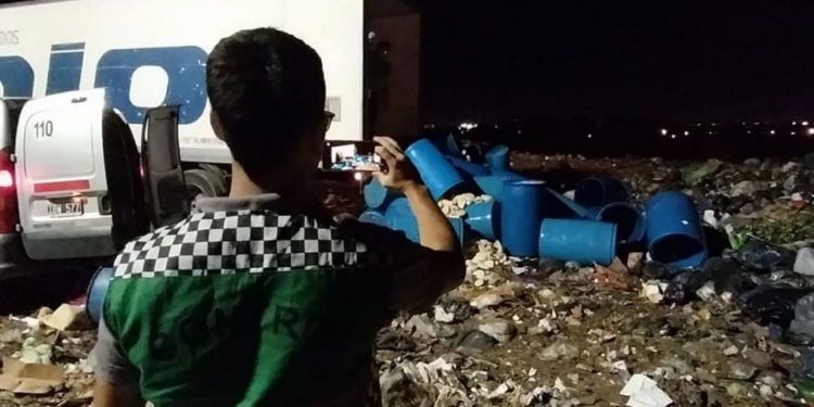 Decomisaron un camión que transportaba más de 16 mil kilos de achuras en mal estado