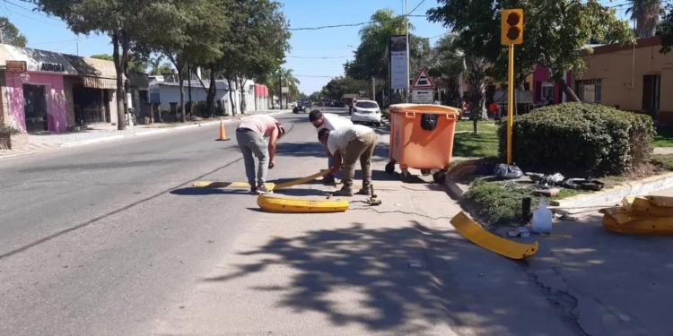 Oliveros: colocarán nuevamente lomos de burro sobre Ruta 11