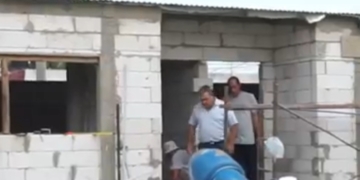 Construyen dos aulas/taller para la escuela técnica de Timbúes