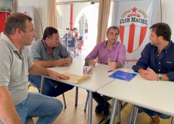 Capitani visitó Maciel, Barrancas y Gaboto para firmar convenios y dialogar sobre proyectos