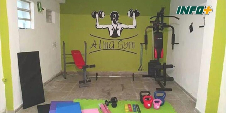 Maciel: le robaron los elementos del gimnasio y pide ayuda para recuperarlos