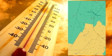 Alerta amarilla por altas temperaturas en la región: sin lluvias a la vista