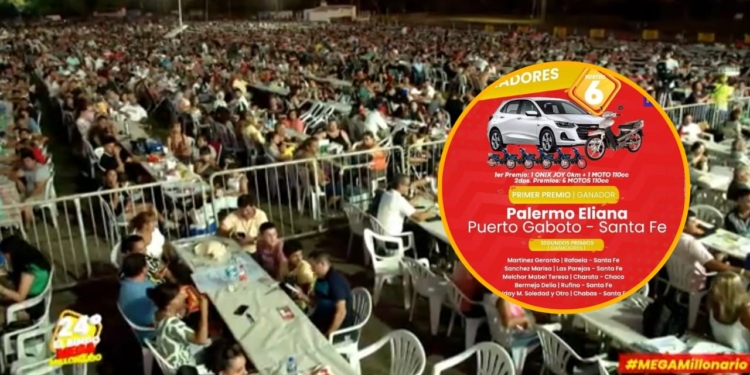 Vecinas de Gaboto y Timbúes ganaron autos 0km en el Bingo de Las Parejas
