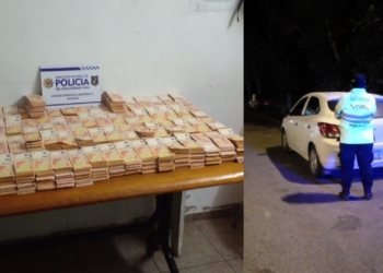 Ruta 34: viajaban con 27 millones, intentaron coimear a la policía y fueron detenidos